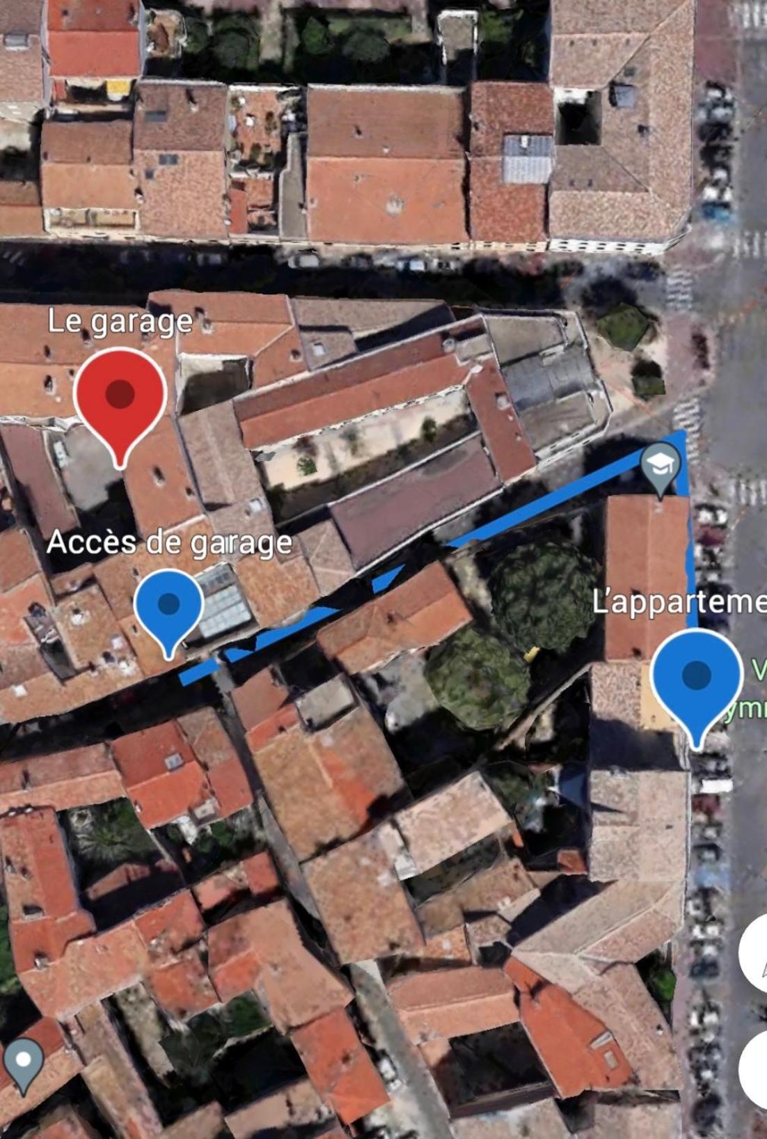 Appartement Du Forum,La Gare, 50 M2 , Climatisation, Garage, Cour Narbonne Buitenkant foto